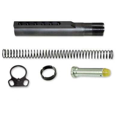 AR-15 Mil Spec Buffer Tube Kit w/ Dual Sling End Plate (UB_AS5P10)