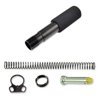 AR-15 Pistol Buffer Foam Tube Kit w/ Dual Sling End Plate (UB_AS5P11)
