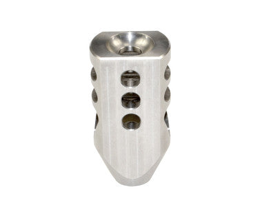 5/8x24 Competition Grade Muzzle Brake, Stainless Steel - AR-10 LR .308/7.62 NATO (MZ-07-02-SS)