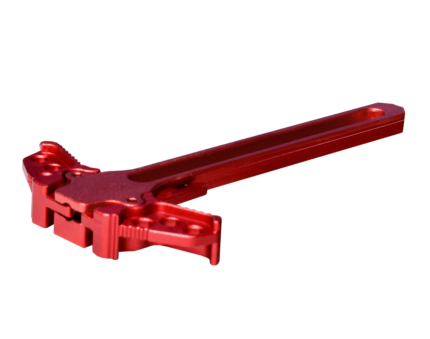 Ambi Replacement Charging Handle for S&W M&P 15-22, Aluminum, Patented Design, Aluminum, RED