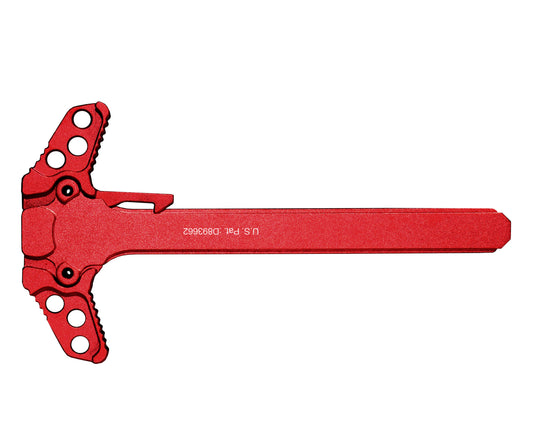 Ambi Replacement Charging Handle for S&W M&P 15-22, Aluminum, Patented Design, Aluminum, RED