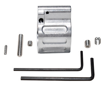 Adjustable 0.750" Low Profile Gas Block, Stainless Steel (GB10-SS)