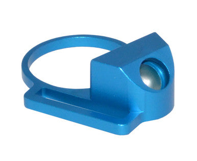 Aluminum Receiver End Plate with 1" Sling Adapter for AR .223/5.56/.308 Buffer Tubes, Blue [ABTA10-BL]