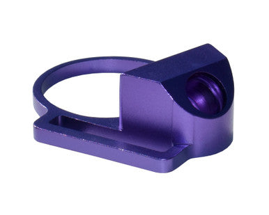 Aluminum Receiver End Plate with 1" Sling Adapter for .223/5.56/.308 Buffer Tubes, Purple [ABTA10-PUR]