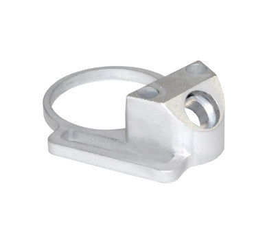 Aluminum Receiver End Plate with 1" Sling Adapter for AR .223/5.56/.308 Buffer Tubes, Silver [ABTA10-S]