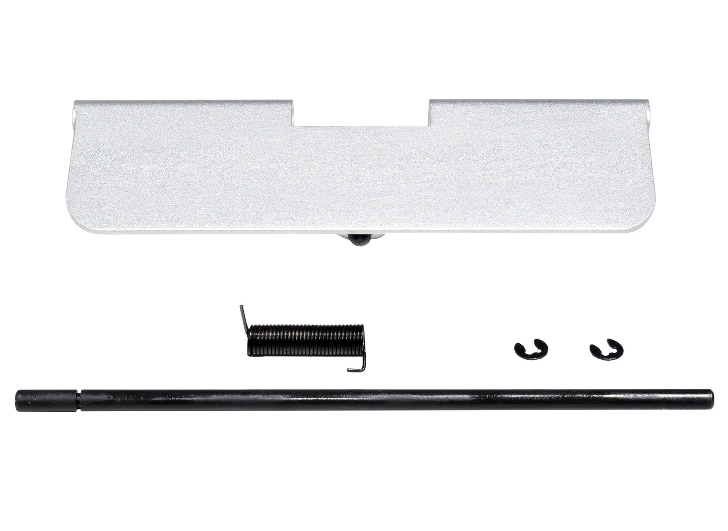 AR15 Aluminum Ejection Port Dust Cover Assembly - Silver [ARDC02-S]