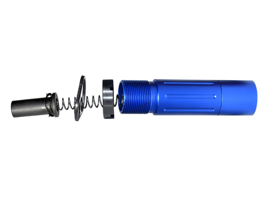 3.5" AR .223/5.56 Short Buffer Tube System, Dark Blue [AS5P14-DBL]