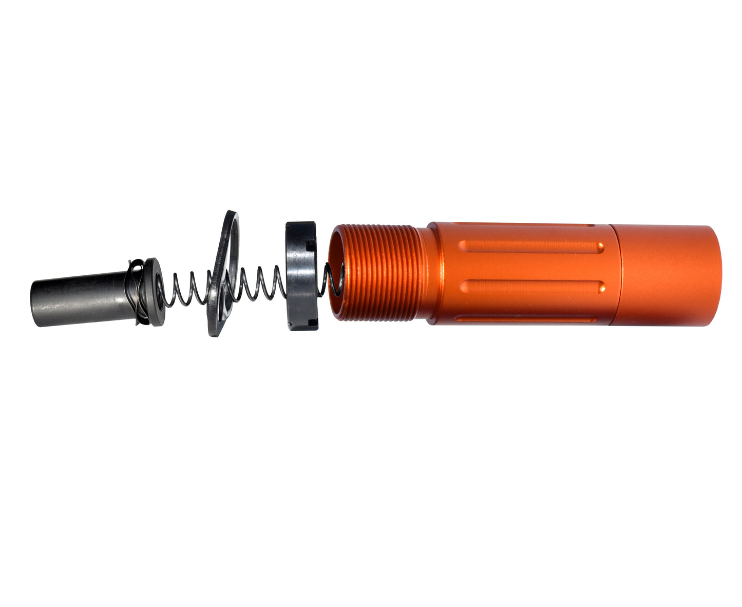 3.5" AR .223/5.56 Short Buffer Tube System, Orange [AS5P14-O]
