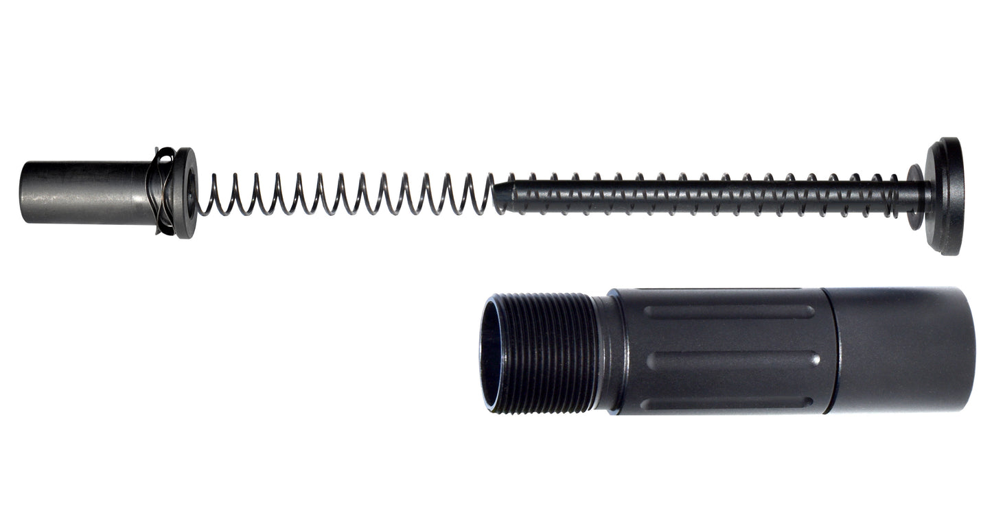 3.5" AR .223/5.56 Short Buffer Tube System, Black [AS5P14]