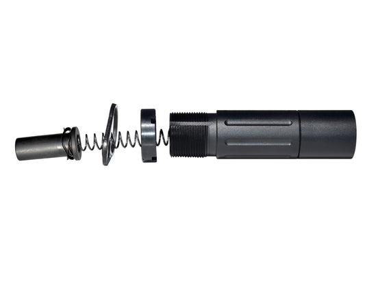 3.5" AR .223/5.56 Short Buffer Tube System, Black [AS5P14]