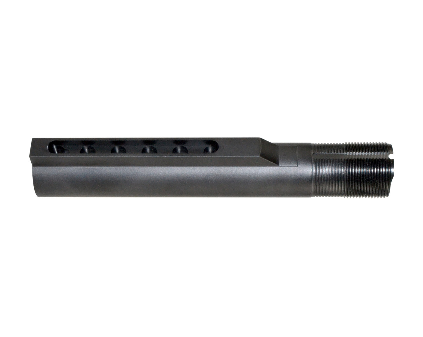 AR-15 5pc Mil-Spec Buffer Tube Kit with 6 Position Buffer Tube (Tube is Machined and Anodized in the USA) [UB_AS5P02]