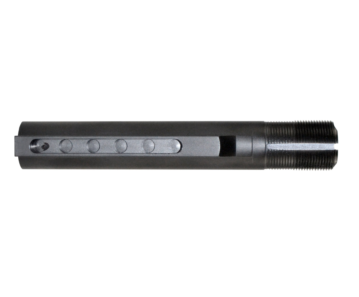 AR-15 5pc Mil-Spec Buffer Tube Kit with 6 Position Buffer Tube (Tube is Machined and Anodized in the USA) [UB_AS5P02]