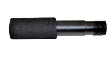AR Pistol Tube with foam cover, 7.3", Black. Tube Machined and Anodized in the USA) [UB_ASBT05]