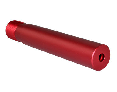 AR-15 Pistol Buffer Tube, 7.3" with hole for QR Sling Adapter, Red Anodized [ASBT09A-R]