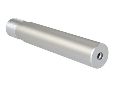 AR-15 Pistol Buffer Tube, 7.3" with hole for QR Sling Adapter, Silver Anodized [ASBT09A-S]
