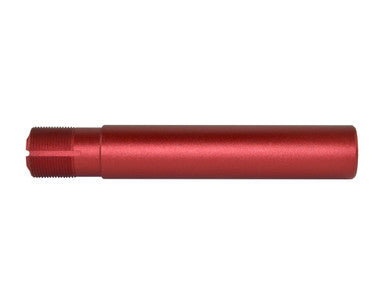 AR-15 Pistol Buffer Tube, 7.3", 1 Piece Construction Red Anodized [ASBT10A-R]