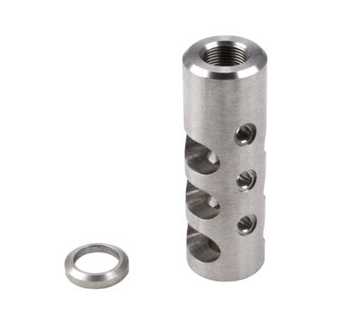5/8x24 Muzzle Brake, Stainless Steel - .308 AR-308 [MZ-01-02-SS]