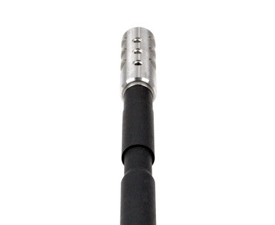 1/2x28 Muzzle Brake, Stainless Steel - AR-15 (MZ-01-01-SS)