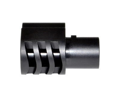1911 Handgun Muzzle Brake, Fits 5" Government Barrel. Black (MZ-11-B)