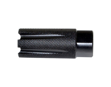 5/8x24 Competition Grade Muzzle Brake Recoil Compensator for 308, Steel with Black Knurled Phosphate Finish [MZ-08-02-B]