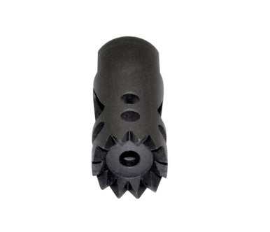 5/8x24 Competition Grade Muzzle Brake Recoil Compensator for 308, Steel, Gunmetal Black [MZ-09-02-B]