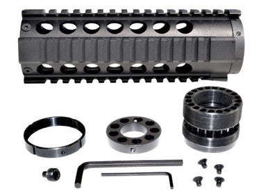 Kexuan 7" AR-15 Quad Rail Free Float Handguard, Wide ID 1.75" [AT3SC]