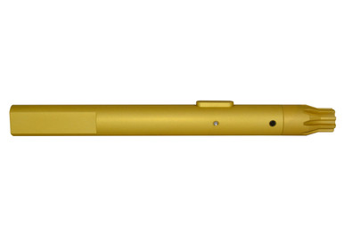 .223 Barrel Vise Block Rod with Torque Block for .750"Barrels - AR-15, Gold [AV2- G2-G]