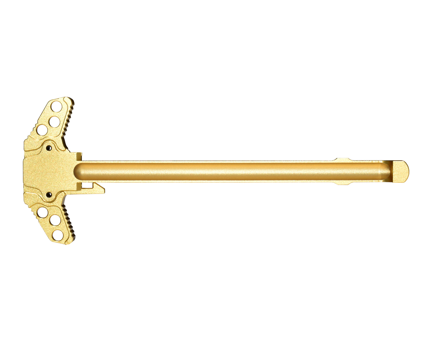 AR15 Ambi Replacement Charging Handle for AR-15 .223/5.56, Aluminum, Gold color [CH03-G]
