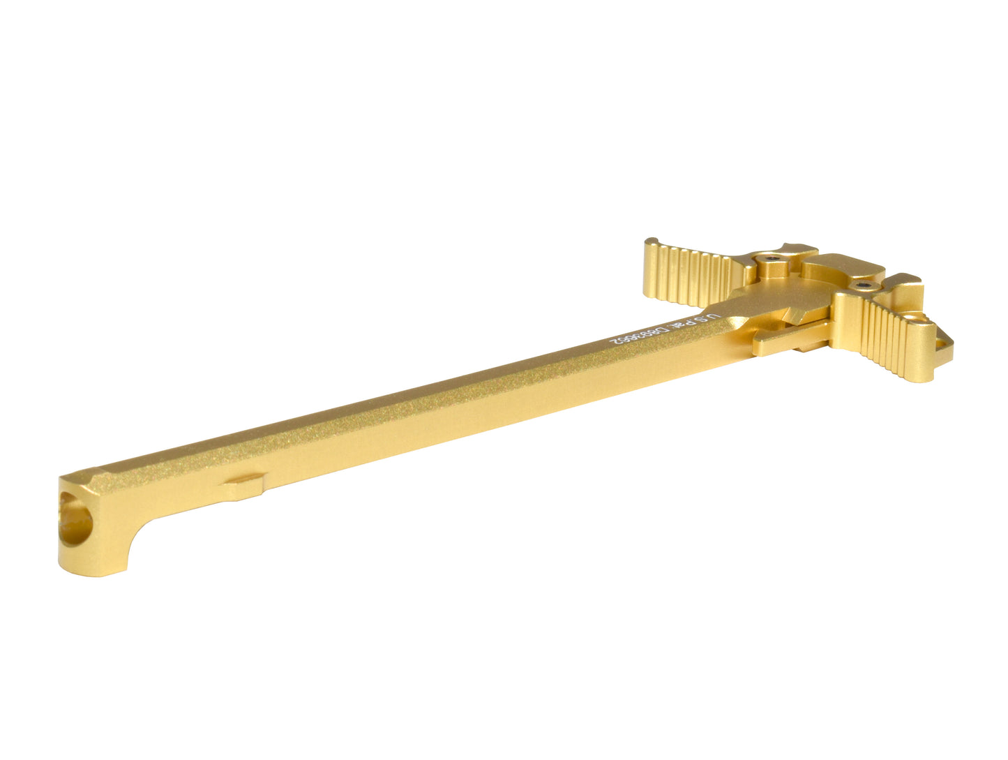 AR15 Ambi Replacement Charging Handle for AR-15 .223/5.56, Aluminum, Gold color [CH03-G]