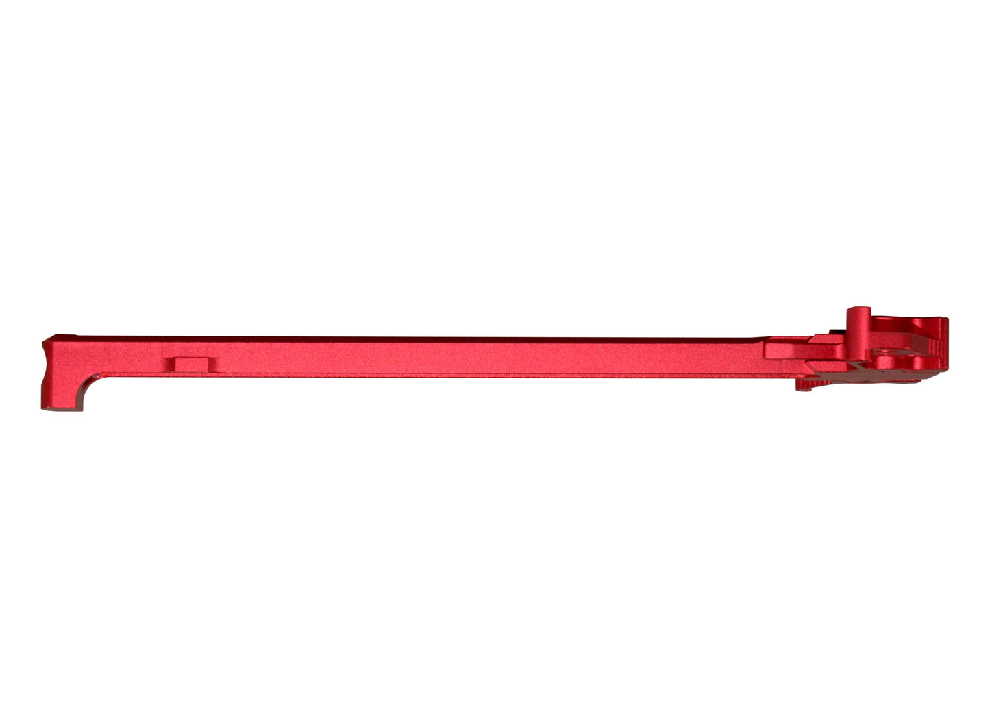 AR15 Ambi Replacement Charging Handle for AR-15 .223/5.56, Aluminum, RED [CH03-R]