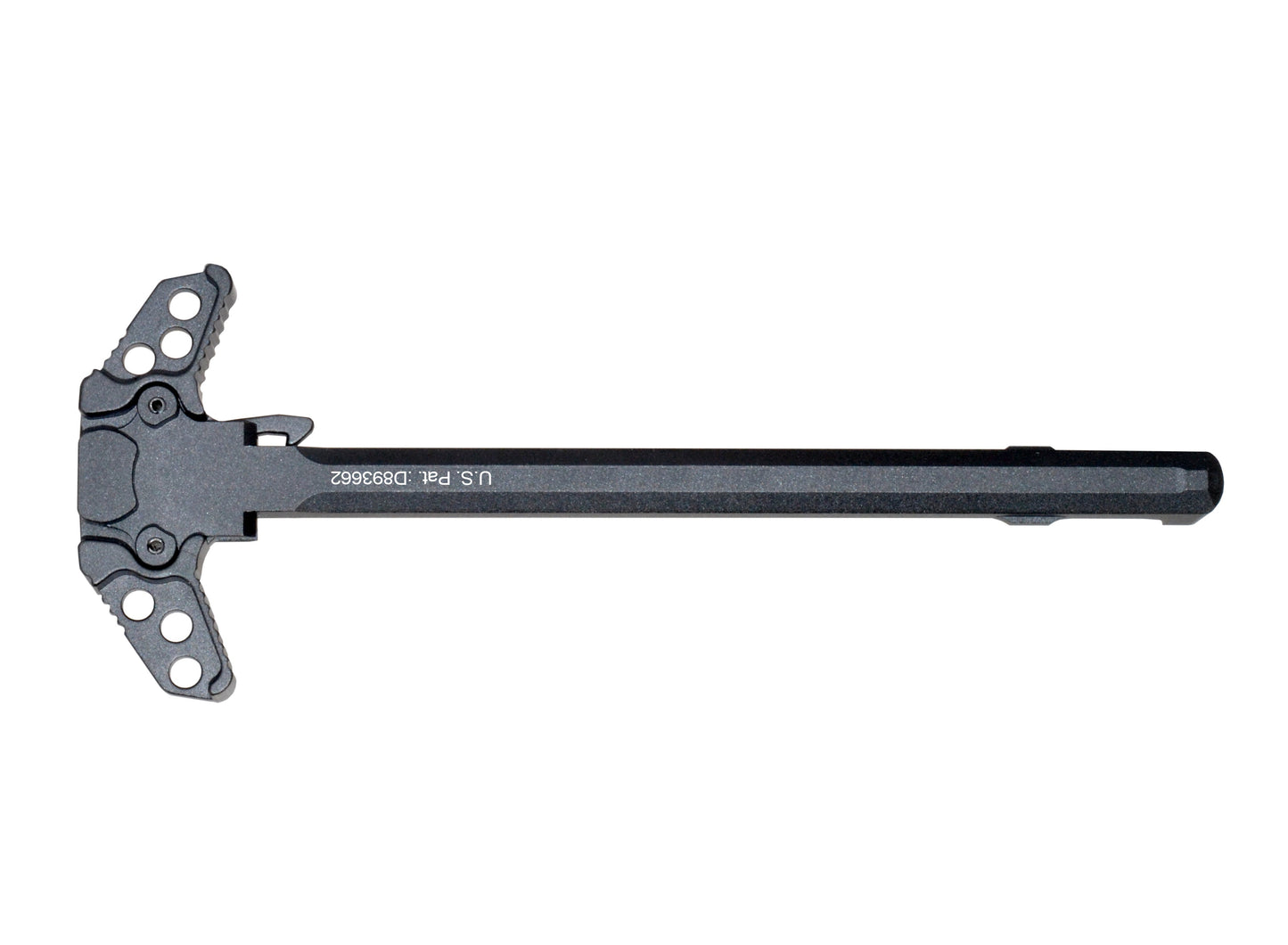AR15 Ambi Replacement Charging Handle .223/5.56, Patented, Aluminum, Anodized, BLACK  [CH03]