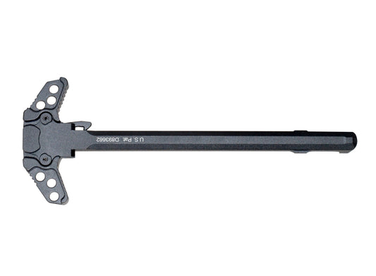 AR15 Ambi Replacement Charging Handle .223/5.56, Patented, Aluminum, Anodized, BLACK  [CH03]