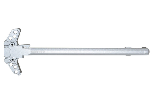 308 Ambi Ambidextrous Replacement Charging Handle for AR .308 AR-10 LR-308 - SILVER [CH3802-S]