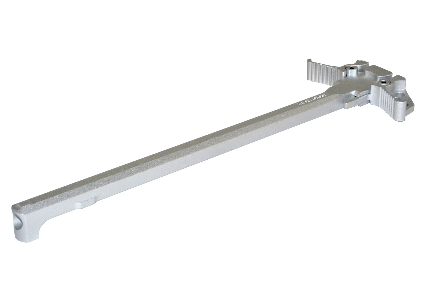 308 Ambi Ambidextrous Replacement Charging Handle for AR .308 AR-10 LR-308 - SILVER [CH3802-S]