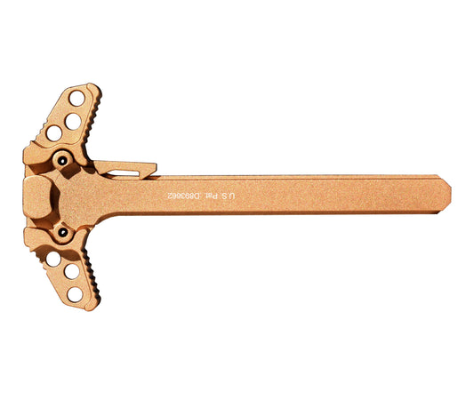 Ambi Replacement Charging Handle for Smith & Wesson M&P 15-22, Aluminum, GOLD color [HMPA1522-GD]