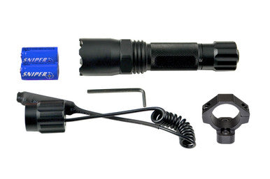 Tactical LED Flashlight with KeyMod Ring, 260 Lumens [FLKM02]