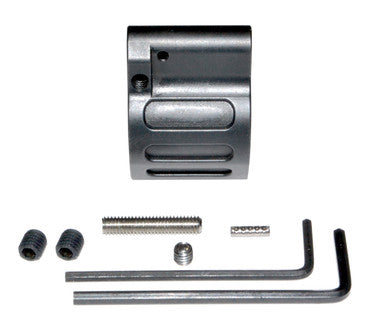 Adjustable Low Profile Gas Block, 0.750"- Steel - Black [GB10]