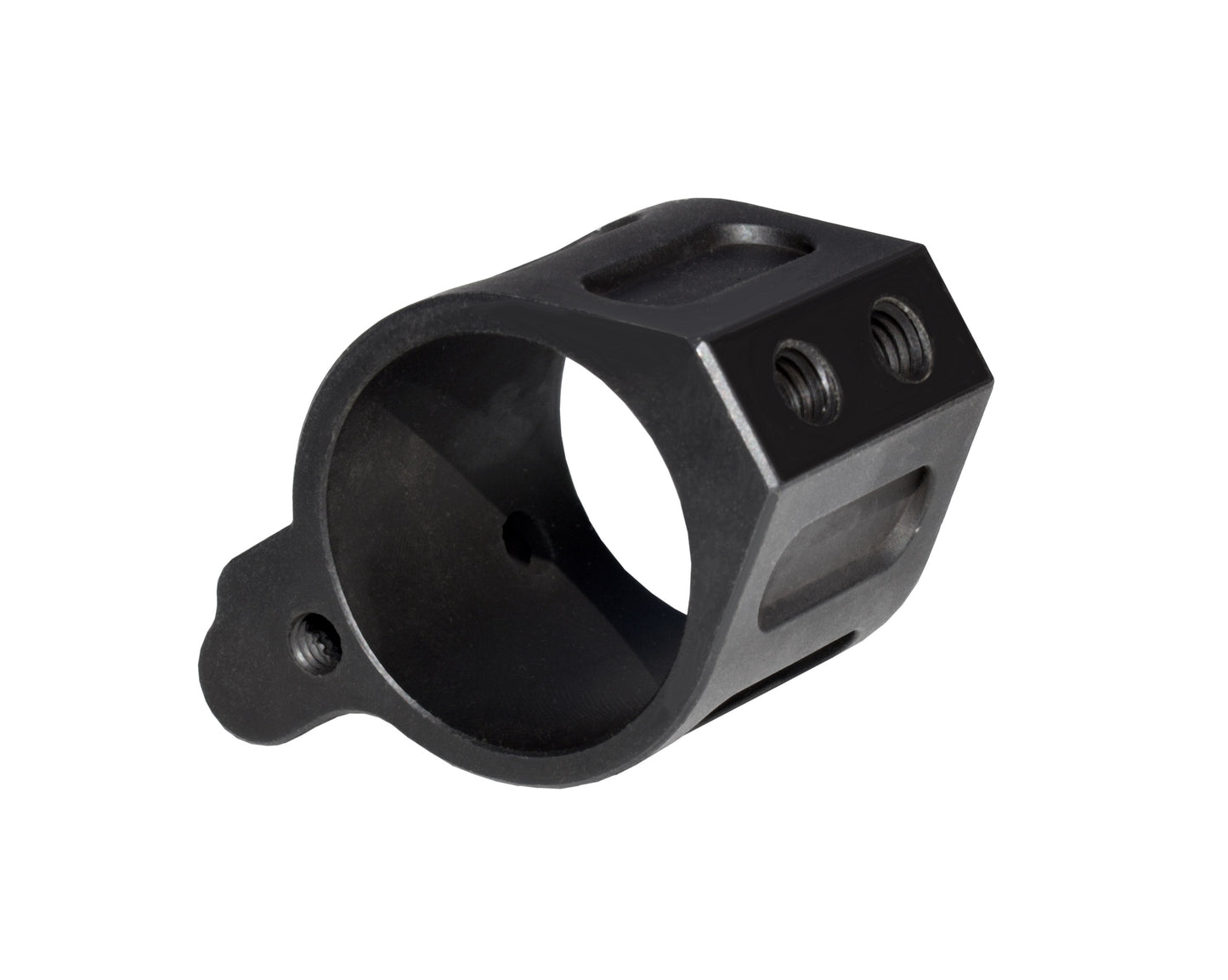 Adjustable 0.936" Low Profile Gas Block - Black - Steel [GB12]
