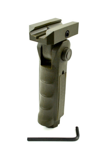 Tactical 5 Position Folding Foregrip, Green [GP02-G]