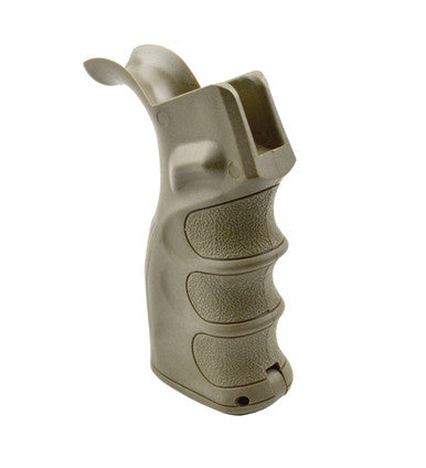AR-15 Rear Pistol Grip, Beavertail, Tan [GP20-T]