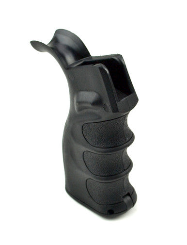 AR-15 Rear Pistol Grip, Beavertail, Black [GP20]