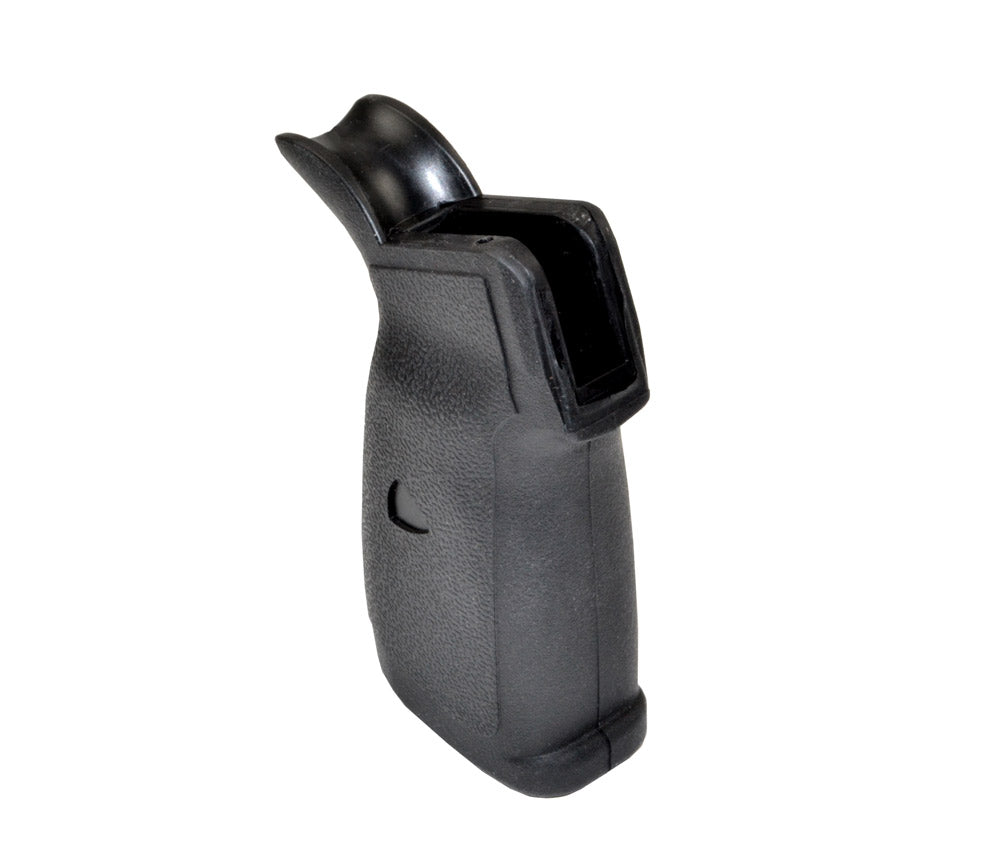 AR-15 Rubber Rear Pistol Beavertail Style Grip, Black [GP24]
