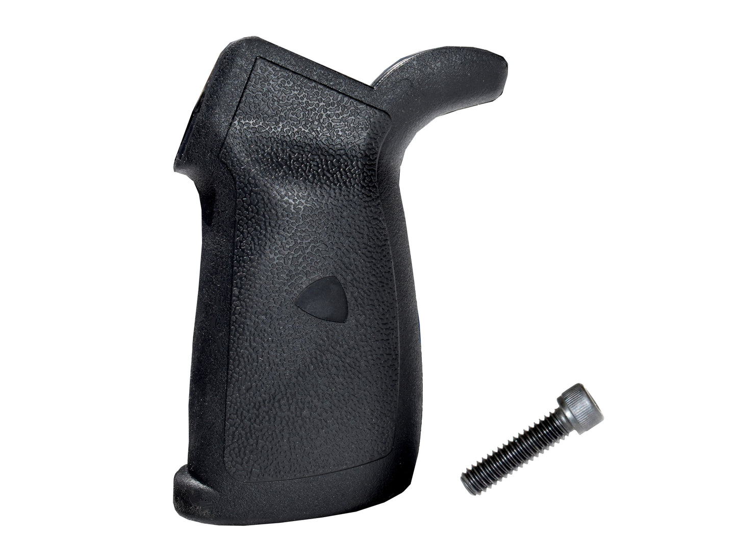 AR-15 Rubber Rear Pistol Beavertail Style Grip, Black [GP24]