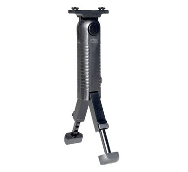 M-LOK Adjustable Foregrip with Extendable Bipod Legs - Folds Flat [GPML31]