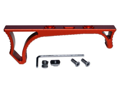 Aluminum Hand Stop for M-LOK Slots, Red [HSML01-R]