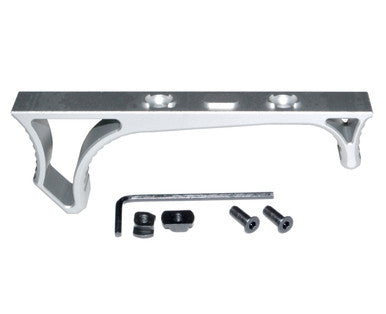 Aluminum Hand Stop for M-LOK Slots, Silver [HSML01-S]