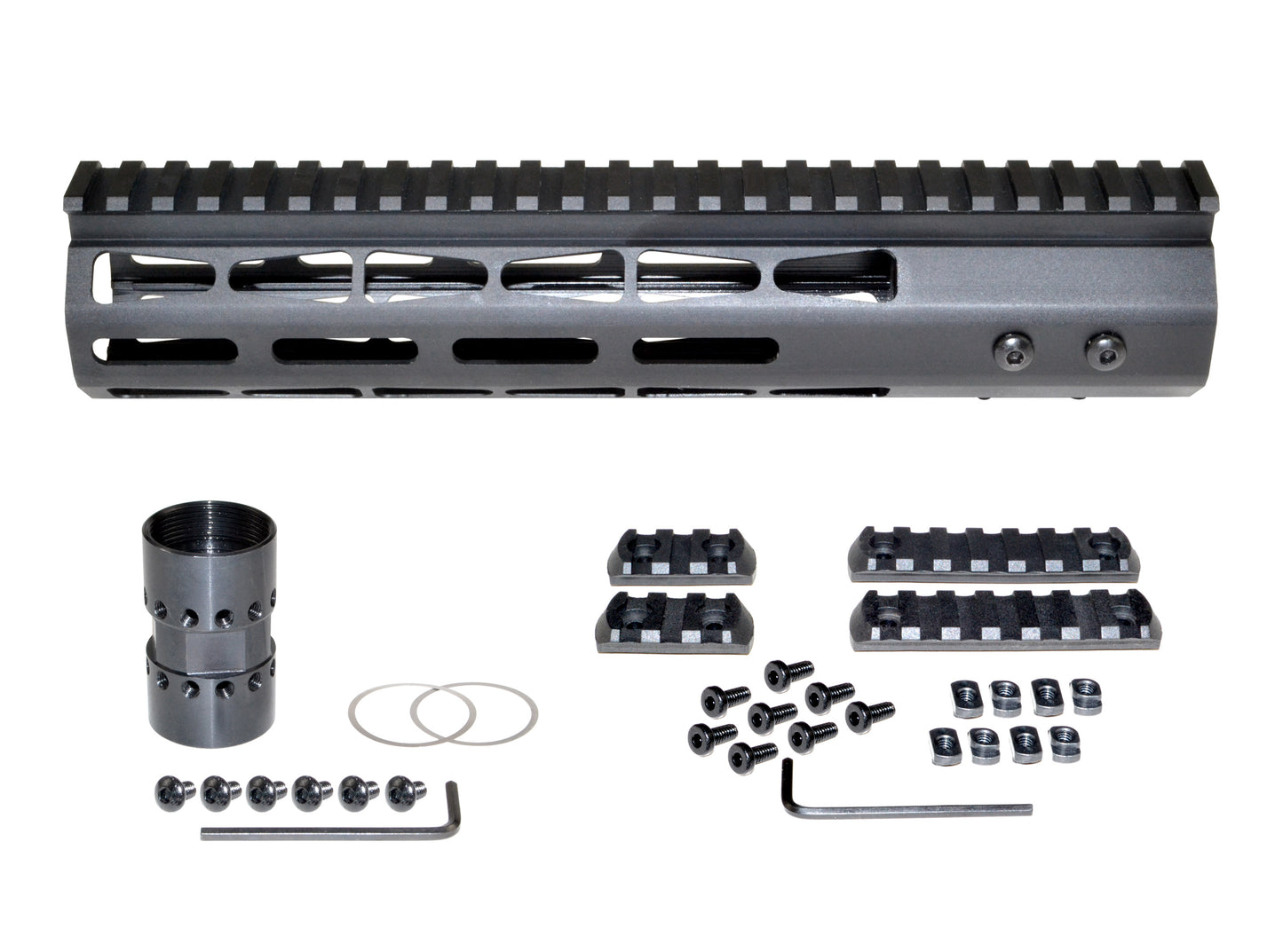 10" Presma AR-15 M-LOK Series Slim Free Float Handguard [MARM10]