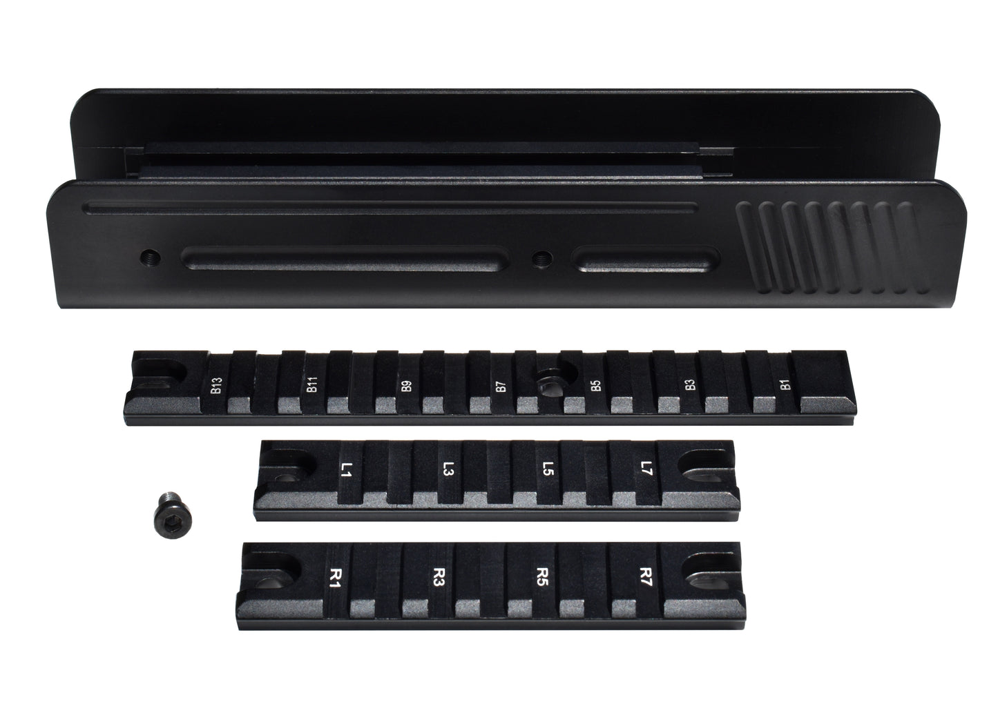 For Mossberg 500A 12 gauge Shotguns - Tri Rail Forend Handguard [M500C]