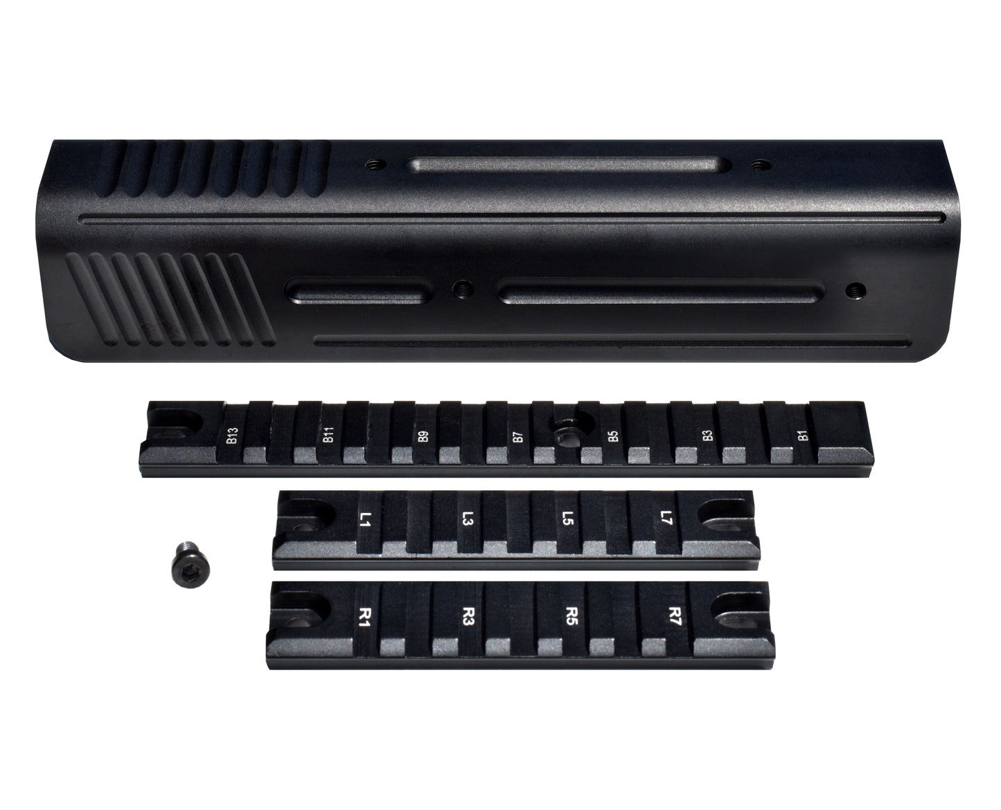 For Mossberg 500A 12 gauge Shotguns - Tri Rail Forend Handguard [M500C]