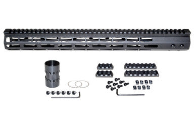17" Presma AR-10 LR 308 DPMS LOW Super Light M-LOK Series Free Float Handguard [M38M/L17]